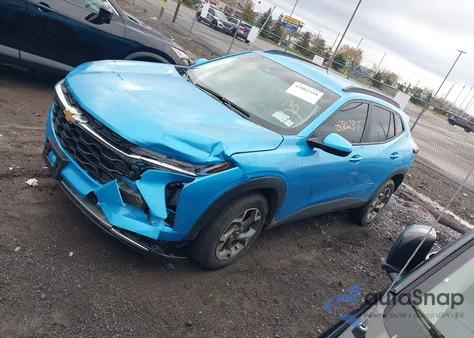 2025 Chevrolet Trax Fwd Lt из США, поврежденный, VIN KL77LHEP6SC069509